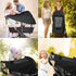 Baby Stroller Sun Shade, Universal Blackout Cover with Breathable Shield, Easy Installation Sun Rain Shade