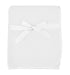 TL Care Fleece Blanket with Silk-Like Satin Trim, 30" x 30", White, Soft & Cozy for Baby Carrier