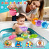 Babelshar 10 1-3, 1-3 12-18 Pcs Bath Toys for Kids Ages Bathtub & Pool Water Toys for Toddlers & Babies Months, Water