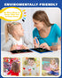 bravokids 2 Pack LCD Writing Tablet with Stylus, 8.5 inch Colorful Doodle Board Drawing Pad for Kids