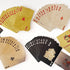 4 Decks Waterproof Playing Cards - Gold Silver Plastic Poker Cards for Standard Games, Family Game Parties
