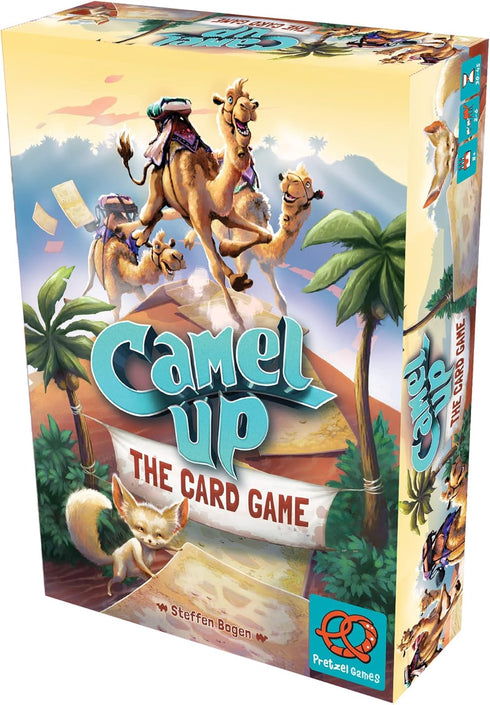 Camel Up The Card Game | Action-Packed Racing Game | Fun Family Betting Strategy Game for Kids and Adults, Ages 8+, 2-6