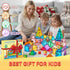 Set 3-5 4-8, 8 VigorFun Magnetic Tiles Building Toys for Kids Ages STEM Construction Kit with Magnetic Blocks