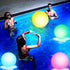 FUTUREPLUSX 2PCS Light Up Beach Balls - 16" LED Inflatable Beach Toy with Remote Control for Kids Summer Parties