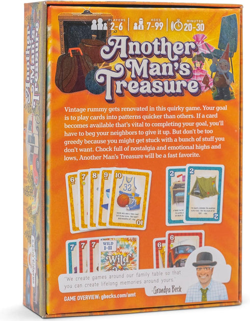 Grandpa Beck's Games Another Man's Treasure | from The Creators of Cover Your Assets | Set Collection Card Game | for Kids, Teens, and Adults | 2-6 Players, Ages 7+