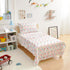 Amazon Basics Kid's Soft Easy-Wash Lightweight Microfiber 3-Piece Sheet Set, Toddler, Multi