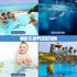 1:18 Swimming 2x700mAh 6+ GearRoot Remote Control Shark Toys, Scale High Simulation RC Shark Fish Toys for Pool