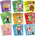 36 Sheets Mario Make a Face Stickers, DIY Cartoon Crafts for Kids Birthday Gifts and Party Favors
