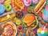 Buffalo Games Fun Fair Food 1000 Piece Jigsaw Puzzle