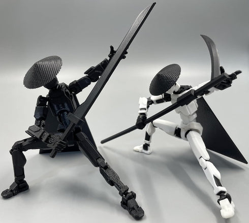 SANSGOUP 13 Set 3D T13 Lucky13 Dummy 13 Titan Action Figure (Assembly Completed), Printed Multi-Jointed Movable Mobile
