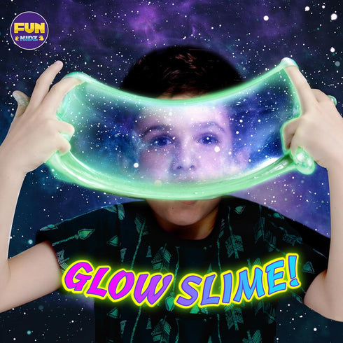 10-12, 8-10 Toy Galaxy Slime Kit for Boys Girls FunKidz Ultimate Metallic Slime Making Kit for Kids Ages D.I.Y. Glow