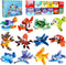 Party Favors for Kids Goodie Bags ,12PCS Mini Building Blocks Ocean Animal,