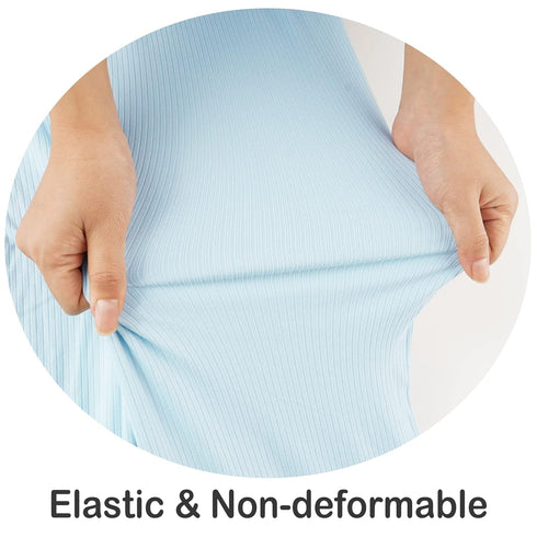 Viviland Jersey Swaddle Blanket, Ultra Soft Stretchy Receiving Blanket, Baby Boy, 40 x 30 inches, 2 Pcs