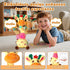 JISONCASE Tummy Talking Dancing Giraffe Baby Toy, Adjustable Volume Time Toy Repeating What You Say, Singing Mimicking