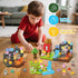 208 Set 3+, 3 4 5 6 7 8 9 10 11 12+ Axirata PCS Magn-etic Building Blocks, Magn-etic Block Building Cubes for Kids