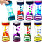 ABITOTIBA Liquid Motion Bubbler for Kids and Adults Pack of 8 Great Rainbow