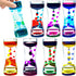 ABITOTIBA Liquid Motion Bubbler for Kids and Adults Pack of 8 Great Rainbow