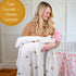 100% 47 47 Inches LollyBanks Baby Blanket, Cotton Muslin Swaddle Blankets for Boys and Girls, Large x Newborn Blanket