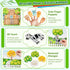 1-3: 1 2-4 Busy Book for Toddlers Busy Board for Year Old Montessori Toys, Quiet Books Toddler Activity Board
