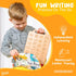 3-5, 3+ 3-5 Hulats Learn to Write: Portable Wooden Alphabet Letter Tracing Sensory Pad Board - Toddler Writing Practice