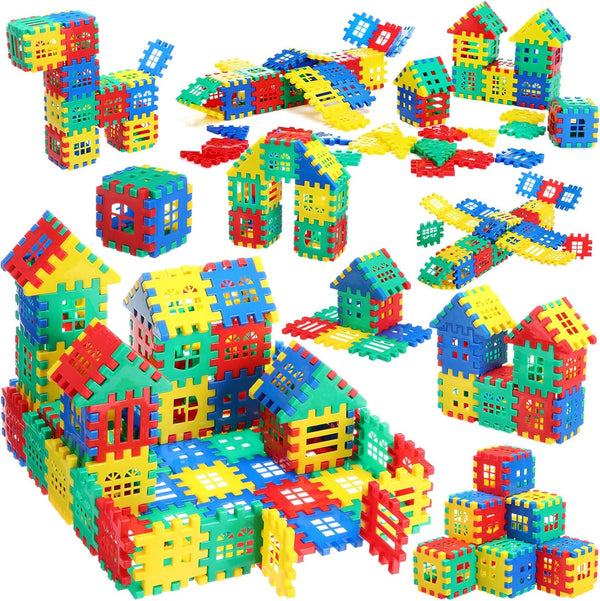 310 Pcs Interlocking Building Blocks, Kindergarten Toy Building Sets for Kids, Preschool Toys for Back to School