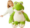 IKASA Large 30" Frog Stuffed Animal Plush Toy, Giant Cute Jumbo Soft Toy for Kids