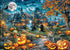 Halloween Puzzle for Adults 1000 Pieces Bats Full Moon Haunted House Witches