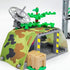 Modern Military Building Block Toys, Camouflage Tent Command Center Set with Accessories for Kids Age 8-14