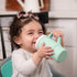 1st 9 Oz. Infantino My Tumbler, Silicone Sippy Cup with Straw & Handle, Spill-Resistant Baby Cup for On-the-Go