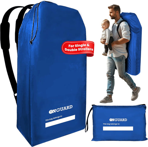 ONGUARD Waterproof Single and Double Stroller Bag for Airplane - Travel Stroller