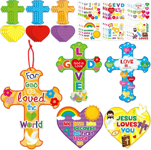 ceiba tree 24 Sets Religious Sunday School Crafts He is Risen DIY