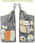 52+ 18.5" 10.5" 8" Maliton Changing Table Diaper Organizer - Baby Hanging Diaper Stacker Nursery Caddy Organizer