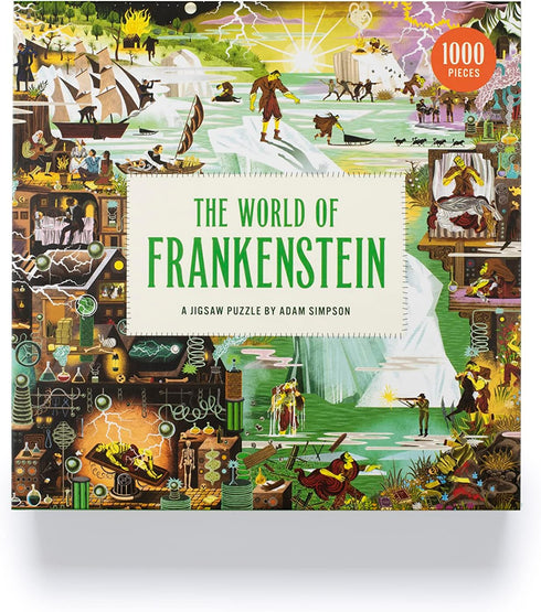 Laurence King The World of Frankenstein 1000 Piece Puzzle