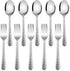 E-far Toddler Forks and Spoons Set, 10-Piece Stainless Steel Safe Silverware for Self Feeding, Dishwasher Safe