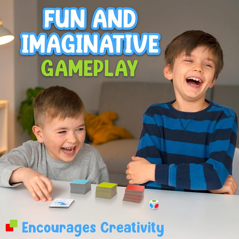 Briarpatch Kids on Stage Charades for Kids Travel Card Game for Preschool Learning