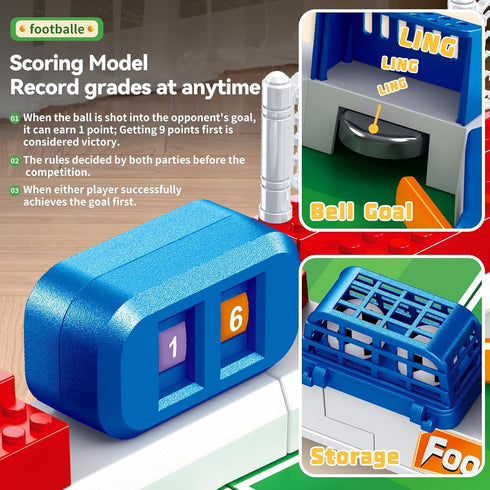 ZYYBQW 3 4 5 6 7 8-12 Mini Foosball Table, Soccer Board Game for Kids, Year Old Boys Girls Birthday Gifts, Football