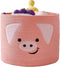 OMERAI Animal Baskets Cotton Rope Woven Storage Basket for Toys Blankets Laundry