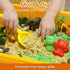 Playset Set 3 4 5 6 7 Carolart Jungle Sensory bin,Safari Animal Figures Toys,Wild Forest Sandbox,Desert Animals Play