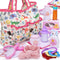 Baby Doll Accessories Set in Gift Box, 16 Pack Baby Doll Feeding