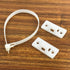 Qianly 6Pcs Furniture Anchors Furniture Anchor and Straps Compact Portable Wall Anchor Straps for TV Stands Bookcase