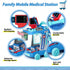 Liberry Doctor Kit for Kids Aged 3-5, Pretend Playset with Cart, Costume, and Stethoscope for Role Play
