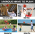 Liberty Imports 4 PCS Inflatable Mini Basketball Toy Replacement Rubber Balls with Pump for Indoor Miniature Hoop or