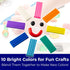Extra Soft, Endlessly Reusable Kids Modeling Clay, 10 Pk. Non-Toxic, Rainbow Color Play Dough Blocks for Creative Fun
