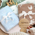 70% 30% 43 43 Inch BOPRIO Muslin Baby Blankets for Baby Infant Toddler, Cotton and Rayon with Animal Design Super Soft