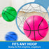 SYNCFUN 6 PCS Mini Basketballs, 5 inches Colorful Inflatable Rubber Balls for Basketball Hoop, Sports Toys Gift