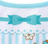Littleforbig Cotton Waterproof Babydoll Printed Adult Bib, Pink Floral, Adjustable Velcro Closure