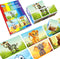 3D Magnetic Cubic Jigsaw Puzzle Toys for Toddlers - Large Building Blocks Cubes 1.65 Inches for Kids 3-5