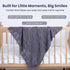 30x40 Inches Hypoallergenic Baby Blanket - Grey Blue, Oeko-TEX Certified, Thermal-Regulating, Silky Soft Knit Neutral