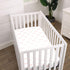 NoJo Soft Mini Crib Sheet - Pink & White Piggy Design