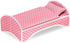 Badger Basket 3-in-1 Doll Trolley Travel Carrier with Rocking Bed and Bedding for 18 inch Dolls - Pink/Polka Dot